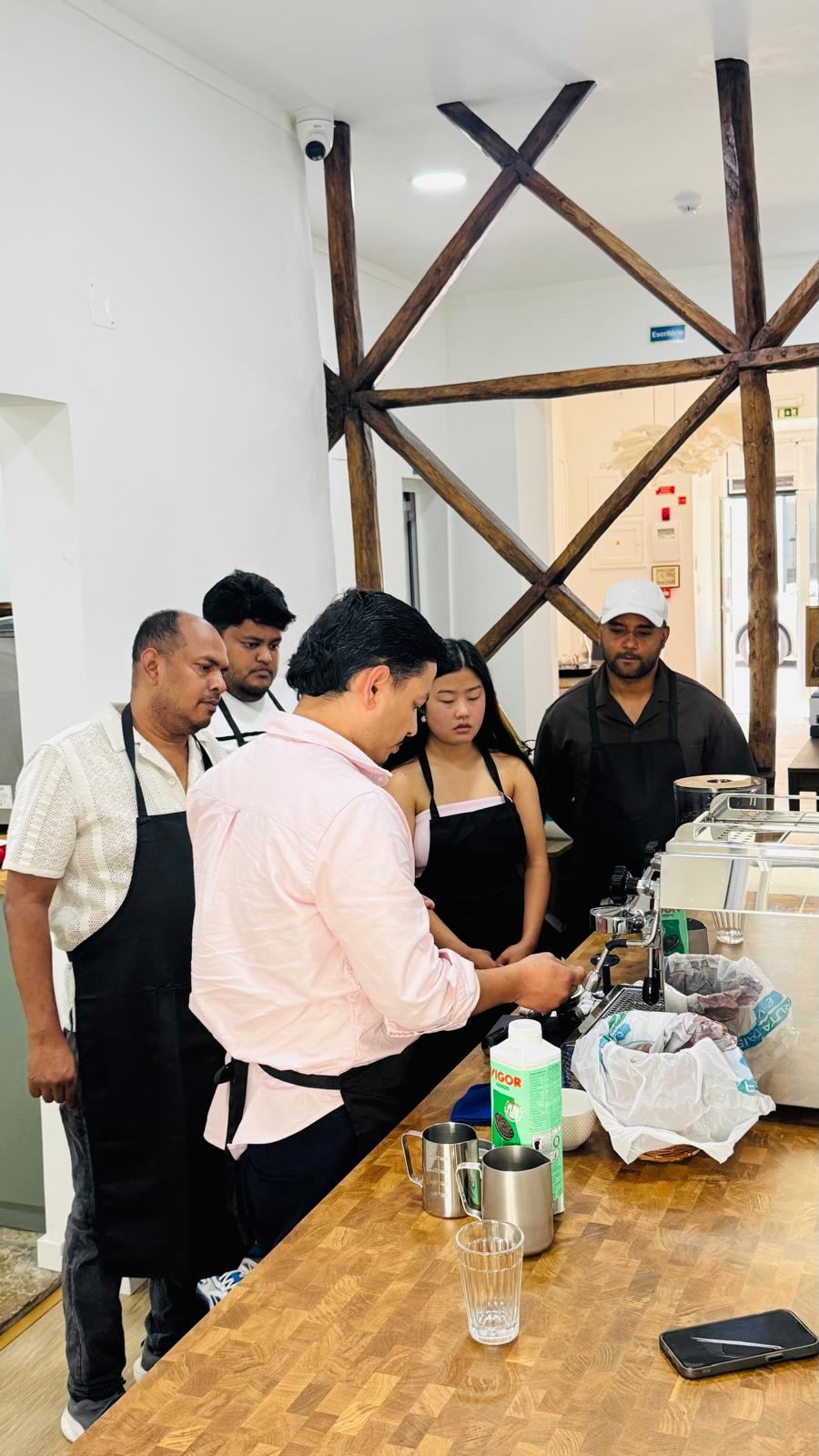 Barista — Café & Técnicas de Espresso