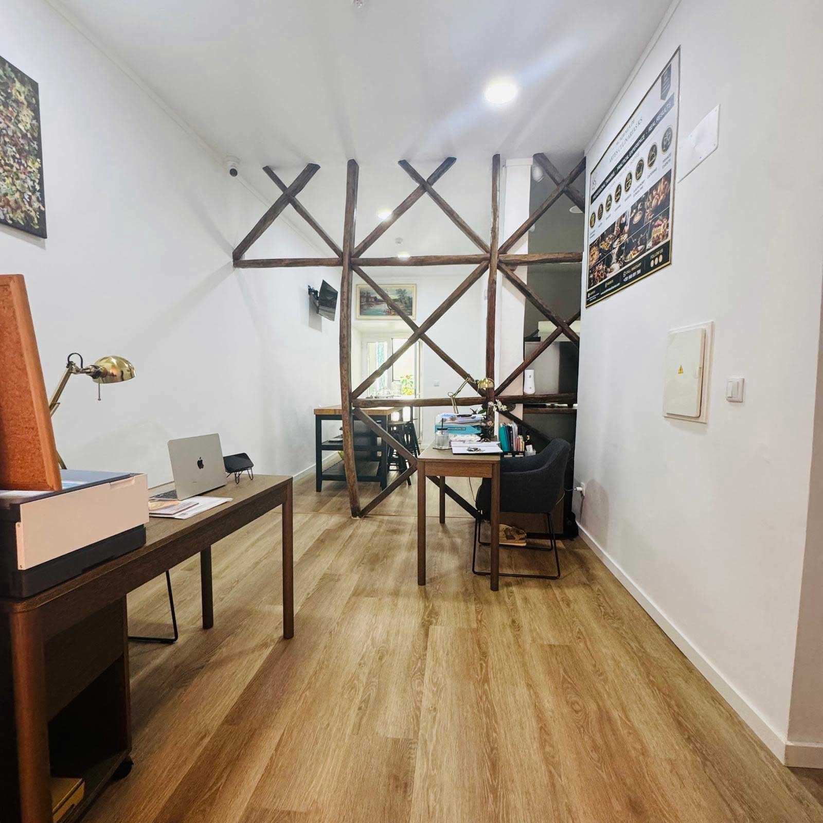 Espaço interior da Academia KS em Lisboa